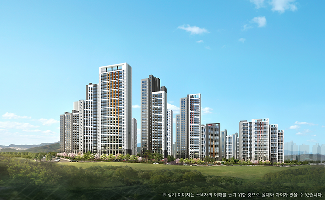 고림진덕지구 힐스테이트(가칭) 투시도 [사진 = 현대엔지니어링]