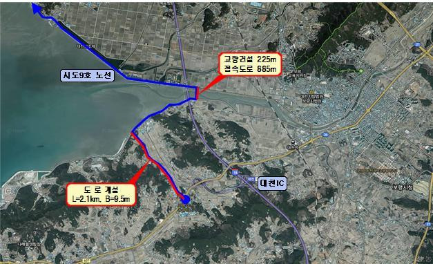 보령시 시도 9호 구간 *재판매 및 DB 금지