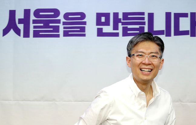 조정훈 시대전환 서울시장 후보.ⓒ데일리안 박항구 기자