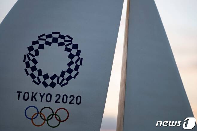 일본 도쿄올림픽 로고 <자료사진> © AFP=뉴스1
