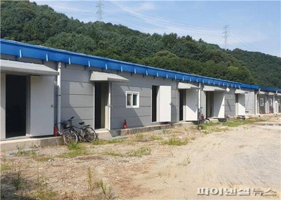 낙찰 가능성 높이기 위해 16개 회사로 분할, 페이퍼컴퍼니로 운영한 16개 건설사 사무소. 사진제공=경기북부청