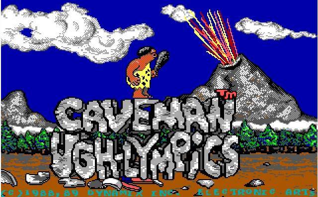 (못생긴 원시인들이 스포츠 실력을 겨루는 게임! 원시인 올림픽!)