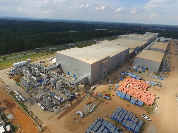 SK Innovation’s battery plant currently under construction in Georgia (SK Innovation)