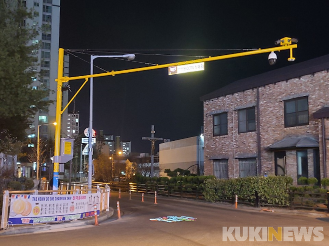 대전 동구 가오동 성당 CCTV 설치 모습.