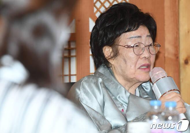 일본군 위안부 피해자 이용수 할머니. 2021.3.3/뉴스1 © News1 오대일 기자