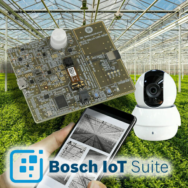 보쉬 IoT 스위트에서 지원되는 온세미컨덕터의 'RSL10 스마트 샷 카메라'. (사진=온세미컨덕터)