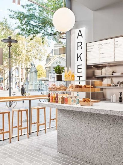 아르켓은 기존 SPA브랜드와 달리 채식 카페를 운영하고 리빙 제품을 선보이는 등 다각화된 매장 경험을 제안하는 것이 특징이다. 사진 아르켓