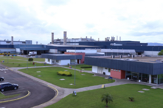 미국 제네럴모터스(GM) 브라질 그라바타이 공장.<미국 GM 홈페이지>