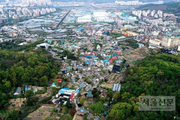 3기 신도시 개발예정인 광명시흥지구 일대 전경. 광명시 제공