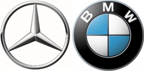 메르세데스-벤츠, BMW 엠블럼