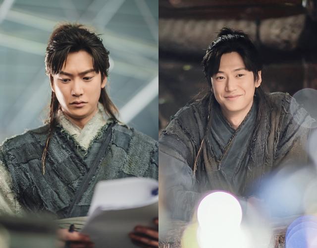 The behind-the-scenes cut of The Moon Rising River Na In-woo has attracted Eye-catching.In the 7th KBS2 Mon-Tue drama The Moon Rising River broadcast on the 8th, Na In-woo joined the role of Ondal and caught the attention of viewers.On the show, Ondal (Na In-woo) sent Pyeong-gang (Kim So-hyun) to the palace and returned to the Catholic Friends Tarajin (Kim Hee-jung)-Tarasan (Ryu Ui-hyun) siblings and ghosts.Ondal also sought Pyeong-gangs stepfather, Yum Deuk (Jung Eun-pyo).Friend So-hyun, who gave his heart, entered the palace as a princess, but Ondals genuineness, which takes care of the people around him, caught the hearts of viewers and took a good look.Na In-woo perfectly expresses the appearance of Ondal, who is stupid and good, but takes the lead in the work for Pyeong-gang.Especially, his ability to digest both delicate emotional acting and action acting when seeking a favor, which misses Pyeong-gang, impressed everyone and added expectation to his future performance.In the meantime, ahead of the 8th broadcast on the 9th, The River Flowing the Moon side released a behind-the-scenes photo of Na In-woo.Na In-woo, who maintains a 100% synchro rate with Ondal, also focuses attention outside Camera.First, Na In-woos hard-earned understanding of the script attracts Eye-catching.Even though it was put into the ondal from the 7th, the secret of the Acting of Na In-woo, which naturally melted into the pole without any awkward side, feels like a temple.Na In-woos sunny Smile, which brightens the filming scene, then steals attention.Even if you do not act, the gentle and good atmosphere that naturally spews out seems to increase the synchro rate of Na In-woo and Ondal.The charm of Na In-woo, which makes it impossible to take off the eyes like this, is raising the pleasure of viewers of the moon rising river.On the other hand, KBS2 Mon-Tue drama The River on the Moon, which can meet Na In-woo table on moon, which seems to pop out of the story, will be broadcasted at 9:30 pm on the 9th.