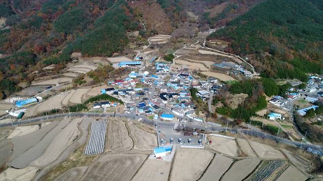 산청군 3년 연속 새뜰마을 공모사업 선정 산청읍 척지마을 &copy;산청군