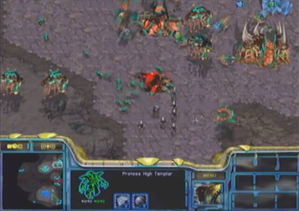 뮤탈을 수비에 사용하도록 찌르기를 시도한 임성춘, 사진=OGN 유튜브 캡처