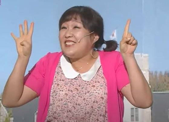 열연 중인 이수지 씨. KBS '개그콘서트' 캡처