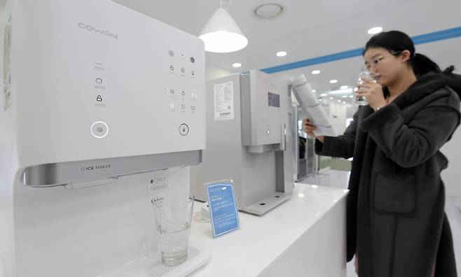 [참고자료]정수기 사진- 이동근 기자