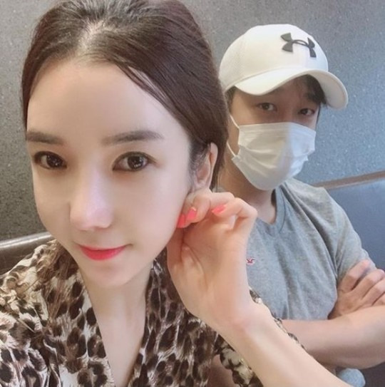김동성과 그의 연인 인민정 씨. 사진｜인민정 인스타그램