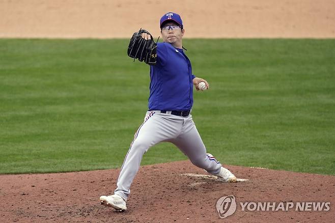 14일 밀워키를 상대로 2이닝 무실점 역투한 양현종 [AP=연합뉴스 자료사진]