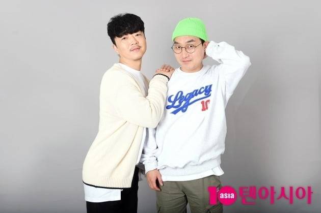 개그맨 백승훈, 임준빈이 텐아시아 사옥을 찾았다./사진=서예진 기자