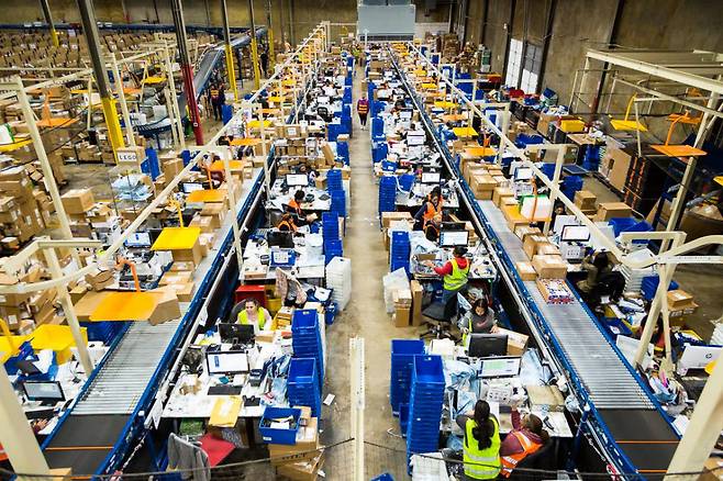 코리아센터 몰테일 뉴저지 물류센터