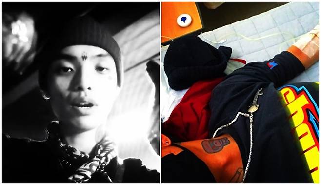 래퍼 키스에이프가 시한부 인생임을 고백하며 음악 작업에 대한 열의를 드러냈다. /사진=인스타그램 캡처