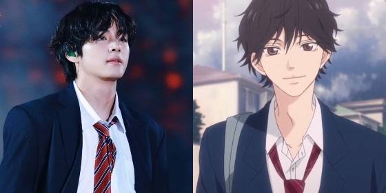 방탄소년단 뷔, 진정한 '만찢남' 비주얼..어떤 만화에 등장해도 찰떡궁합