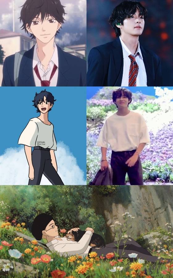 방탄소년단 뷔, 진정한 '만찢남' 비주얼..어떤 만화에 등장해도 찰떡궁합