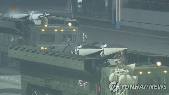 합참 "북한, 동해상으로 미상 발사체 발사" [연합뉴스TV 제공]