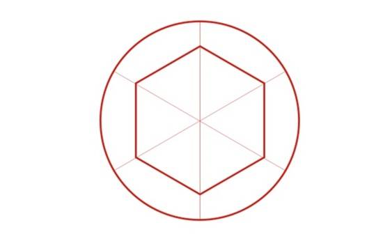 헥사코어 공법으로 만든 큐 평면도
