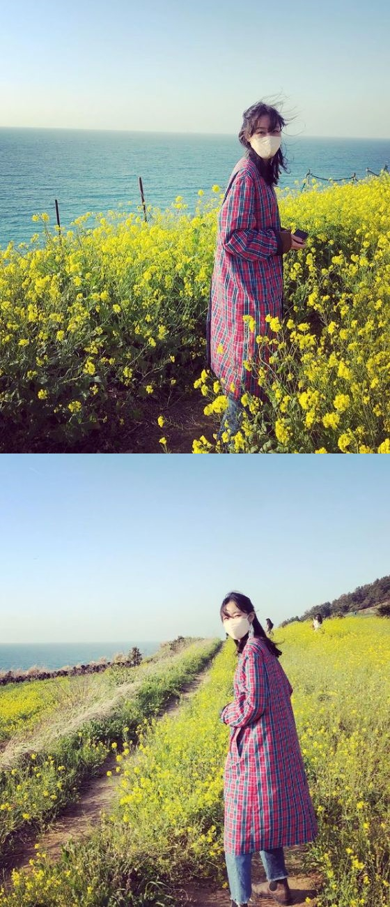 On the 26th, Gong Hyo-jin took a picture with his article Calling flowers with a shooting shot on Jeju Island through his instagram.In the photo, Gong Hyo-jin shows off her lovely Attractiveness in a plaid jacket and a bright yellow flower garden.On the other hand, Gong Hyo-jin has gained a lot of popularity in 2019 when he appeared on KBS 2TV drama Modern Flowers.