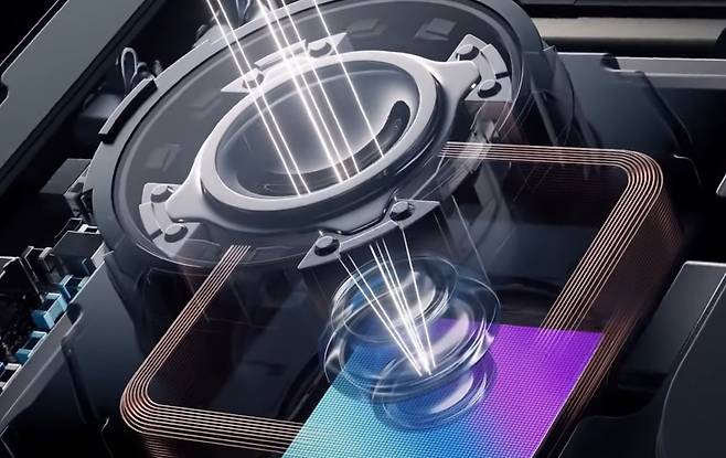 샤오미가 29일 공개를 예고한 액체렌즈.