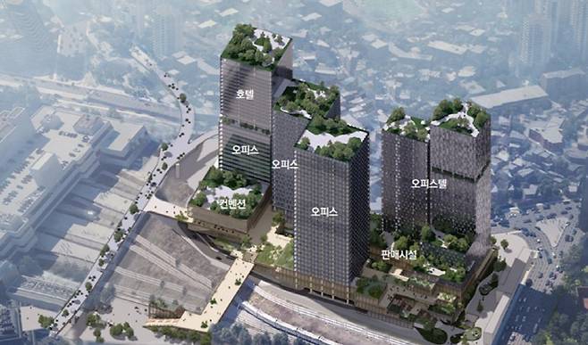 서울역 북부역세권 조감도 [사진 = 서울시]