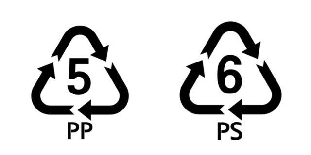 5, 6번도 재활용이 가능한 재질이다.