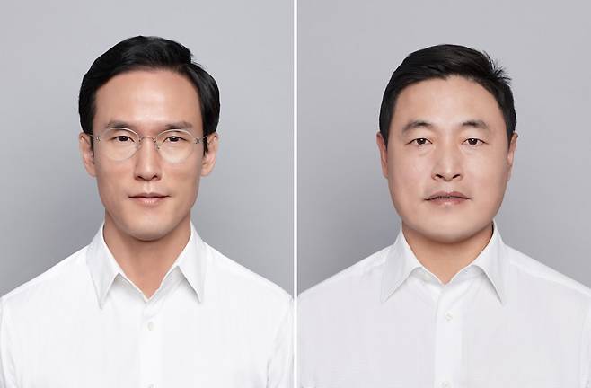 조현범 한국앤컴퍼니 대표이사 사장(좌) 조현식 한국앤컴퍼니 대표이사 부회장(우)./사진=한국앤컴퍼니