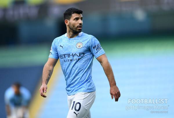 세르히오 아구에로(맨체스터시티). 게티이미지코리아