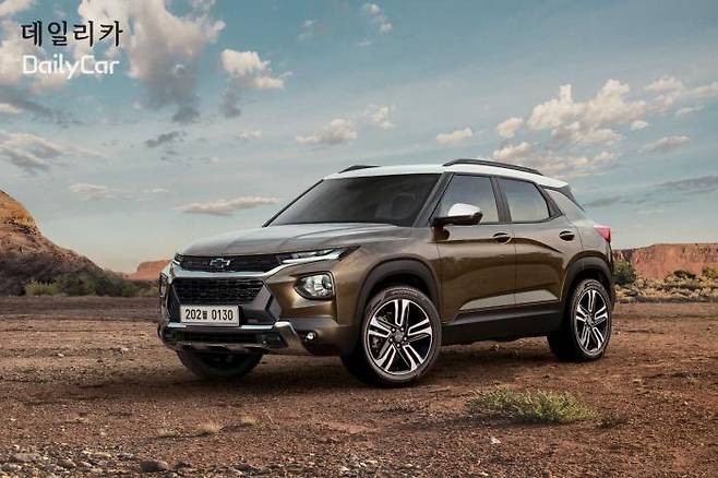 2022년형 쉐보레 트레일블레이저 ACTIV 모델 </figcation>