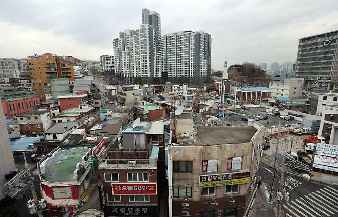 서울 동작구 흑석동 흑석2구역 모습 [사진 = 연합뉴스]