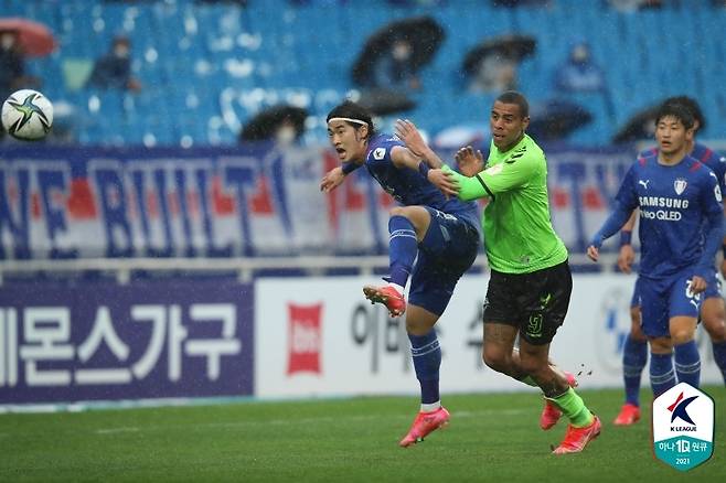 전북과 수원의 경기는 전북의 3-1 승리로 끝났다.(한국프로축구연맹 제공)© 뉴스1