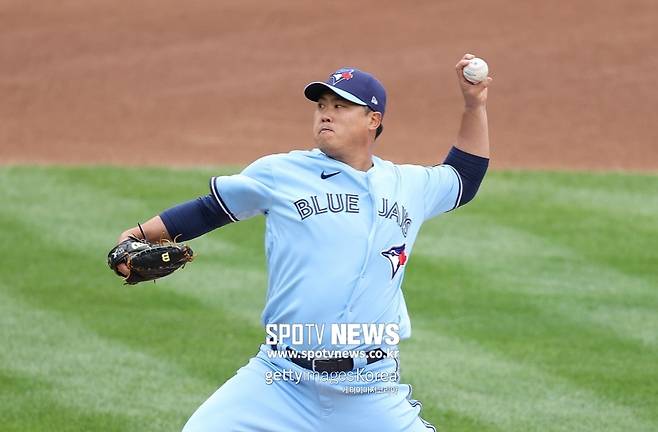 ▲ 느린 구속으로도 리그 최고의 성과를 내고 있는 류현진