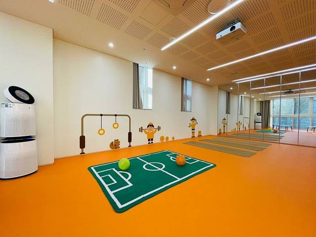 여섯 번째 사내 보육시설인 '도토리소풍 넥슨 대치 어린이집' 모습 /넥슨 제공