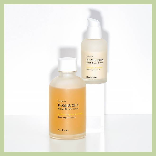 (위부터)콤부차 플랜트바이오 세럼&토너 각각 4만3천원, 2만6천원.
