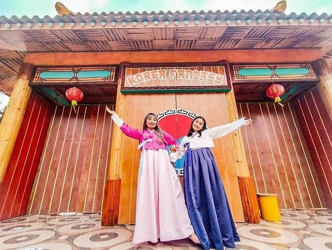 끄디리의 한국 마을 'Wisata Korea Fantasy' [인스타그램 @Wisata Korea Fantasy]