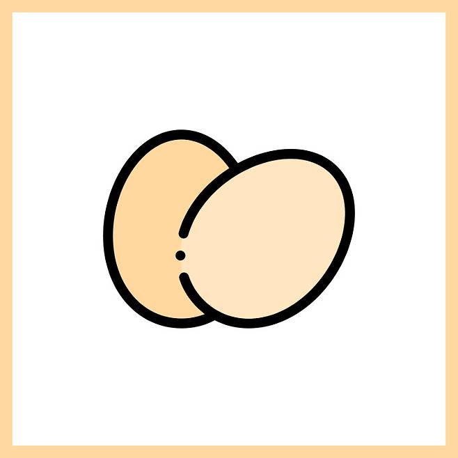 달걀 2개 0.6kg