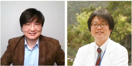 인지종교학자 구형찬 박사(왼쪽)와 신경인류학자인 박한선 박사 [사진 구형찬, 박한선 박사]