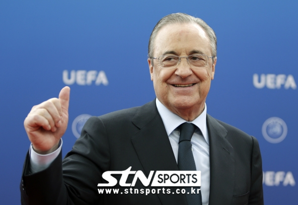 레알의 플로렌티노 페레스 회장. 그와 라포르테 회장의 맞대결과 관심거리다