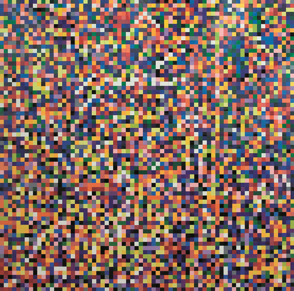 게르하르트 리히터, <4900가지 색채>(4900 Farben) 2007, 루이뷔통 재단 미술관 컬렉션 ⓒ Gerhard Richter