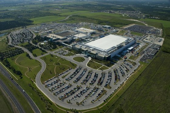 삼성전자의 미국 텍사스주 오스틴 반도체 공장. [사진 삼성전자]
