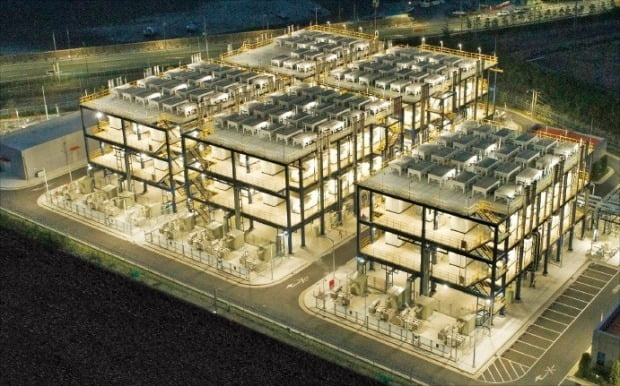 두산퓨얼셀의 대산 수소연료전지발전소’ 전경. (사진=두산 제공)