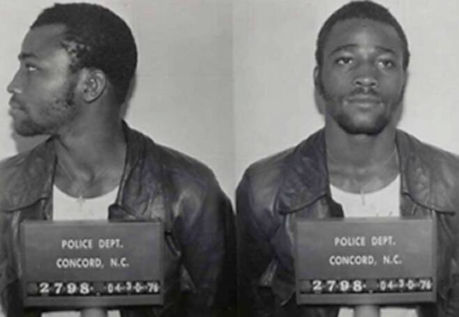 백인 여성을 성폭행 한 혐의로 기소돼 44년간 억울한 옥살이를 한 미국의 로니 롱(65)의 수감 당시 모습.