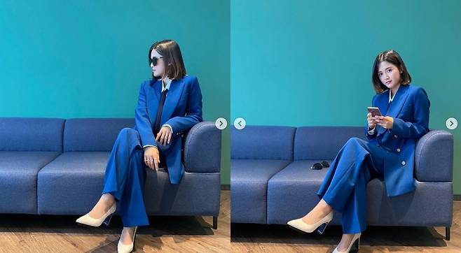 Actor Nam Bo-ra captivated Eye-catching by revealing the latest in chic charmNam Bo-ra posted a picture on his Instagram on the 11th with an article entitled This week is Linda Nam.The photos posted together show Nam Bo-ra posing on the sofa wearing a blue color suit.Nam Bo-ra, who is stylish with a single-haired hairstyle and a sophisticated suit suit suit, takes off her cute and youthful image and captivates Eye-catching with a chic city beauty charm.The netizens responded that they are beautiful, cool and good fit.On the other hand, Nam Bo-ra is meeting with fans through JTBC China is a radio star.