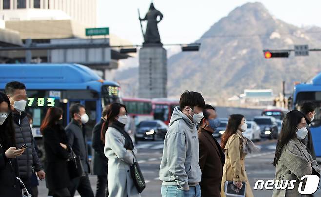 꽃샘추위 자료사진. /뉴스1